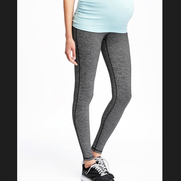 navy maternity tights